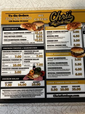 Chris' Famous Hotdogs by null