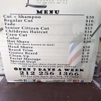 Classic Shave Barber Shop - Barbers Near Me - Merrick, New York