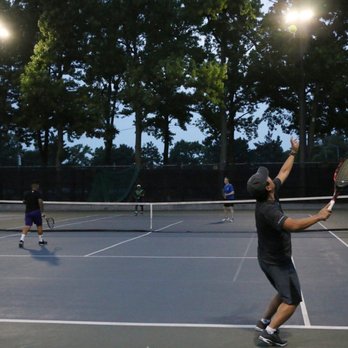 Cunningham Tennis - Play a night session under the bright lights like Roger & Serena. - Tennis Near Me - Fresh Meadows, New York