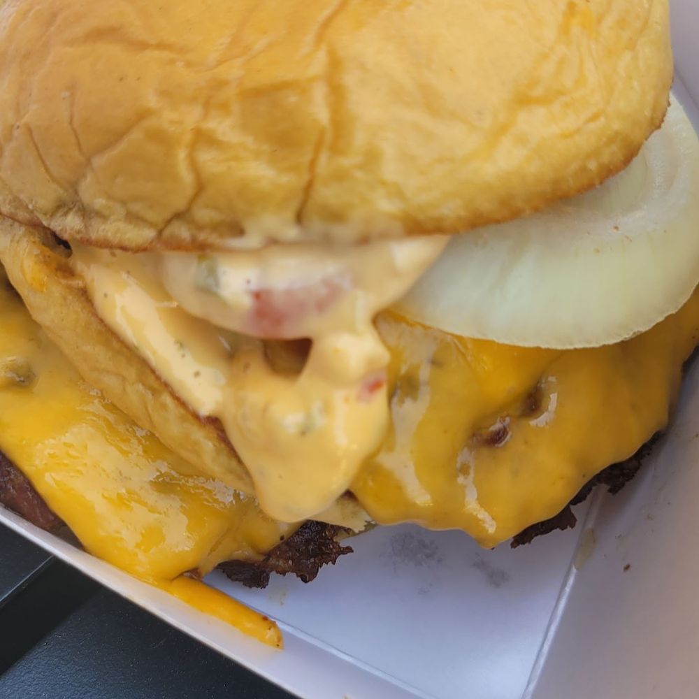 What a soggy burger!! From the moment it got to the table, the entire burger just fell apart.
