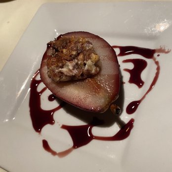 Painted Pony - Blue Cheese Walnut Stuffed Pear - New American Near Me - Saint George, Utah Painted Pony - Blue Cheese Walnut Stuffed Pear - New American Near Me - Saint George, Utah