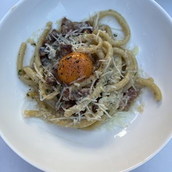 Formento's - Bucatini Carbonara - Italian Near Me - Chicago, Illinois Formento's - Bucatini Carbonara - Italian Near Me - Chicago, Illinois