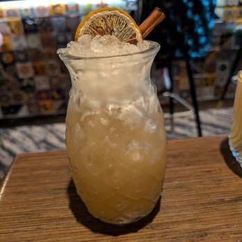 The Attic Oyster & Cocktail Bar - Attic Punch - Cocktail Bars Near Me - Flushing, New York