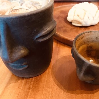 Xaman Cafe - Coffee & Vanilla Concha - Cafes Near Me - Dallas, Texas