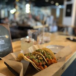 Shelter Distilling - Sweet potato tacos