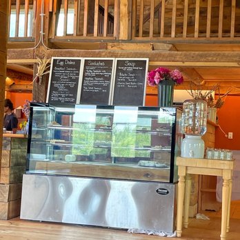 The Root - Pastry case and children's play area - Breakfast & Brunch Near Me - Temple, New Hampshire