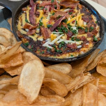 The Slate Restaurant - Smoked Cheddar Dip - American Near Me - Provo, Utah