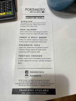 Menu photo 1 Pokemoto - White Plains White Plains, NY Menu photo 1 Pokemoto - White Plains White Plains, NY
