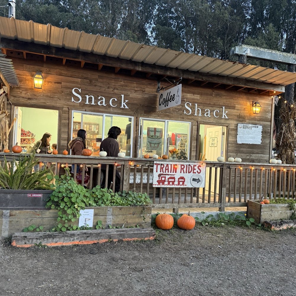 Arata's Pumpkin Farm - Snack shack - Christmas Trees Near Me - Half Moon Bay, California Arata's Pumpkin Farm - Snack shack - Christmas Trees Near Me - Half Moon Bay, California