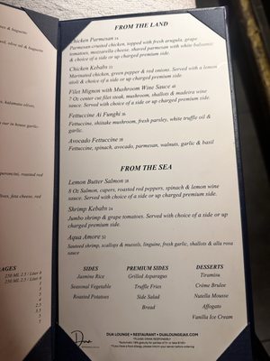 Menu photo 6 Dua Restaurant & Lounge Jacksonville, FL