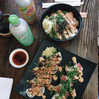 Hawaii Sushi - Crunchy Lava Rock Roll, Lava Tube Roll, Spicy Ahi Bowl and Crème Sodas - Japanese Near Me - Honolulu, Hawaii Hawaii Sushi - Crunchy Lava Rock Roll, Lava Tube Roll, Spicy Ahi Bowl and Crème Sodas - Japanese Near Me - Honolulu, Hawaii