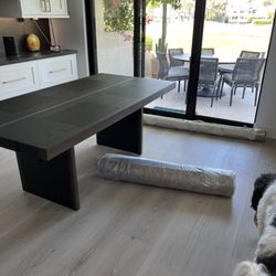 Fidelitone - "White glove" Fidelitone Arhaus rug delivery under previous Arhaus table delivery.