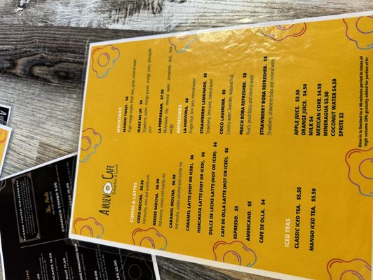 Menu photo 8 A Huevo Cafe Los Angeles, CA Menu photo 8 A Huevo Cafe Los Angeles, CA