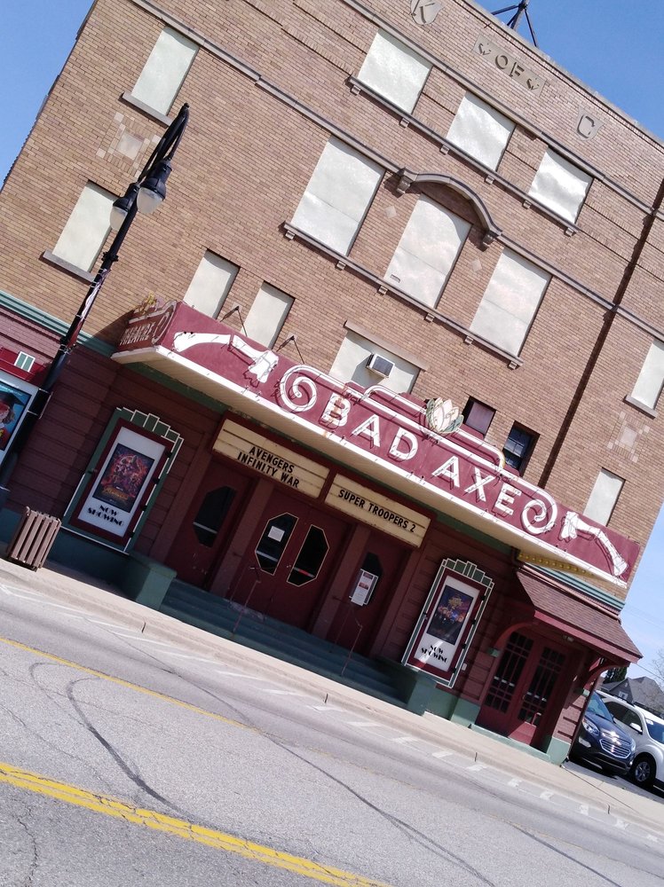 BAD AXE THEATRE Updated October 2024 309 E Huron Ave, Bad Axe