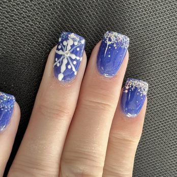 The World Nails Bar - SnS with two glitter sizes and a star! - Nail Salons Near Me - Round Rock, Texas The World Nails Bar - SnS with two glitter sizes and a star! - Nail Salons Near Me - Round Rock, Texas