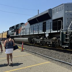 Roseville Amtrak Station - Another great view of the train