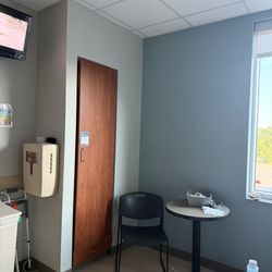 Northwest Health - Porter - Patient room closet, table chair