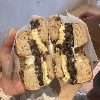 Modern Bread and Bagel - Shroom Bagel Sandwich - Breakfast & Brunch Near Me - Santa Monica, California Modern Bread and Bagel - Shroom Bagel Sandwich - Breakfast & Brunch Near Me - Santa Monica, California