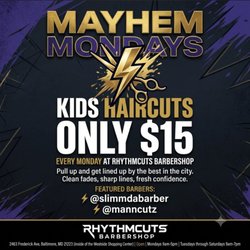 Mayhem Mondays | Kids Haircuts Only $15