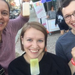 Stickalicious Pops - Amazing flavors of ginger grapefruit mule and basil lime Stickalicious Pops were devoured tonight!