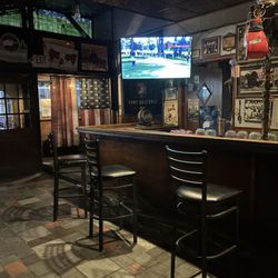 Lots of cool military memorabilia throughout the bar