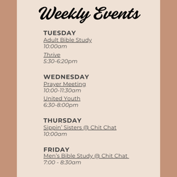 New Hope Church - This is what's going on at New Hope Foursquare Church!
