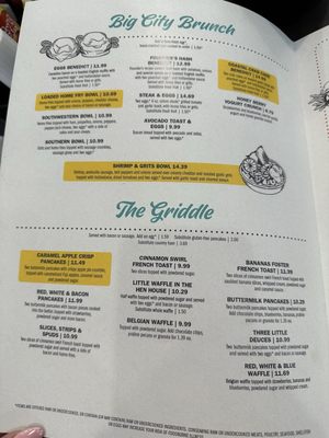 Menu photo 2 Eggs Up Grill Hendersonville, NC
