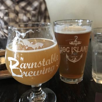 Portside Tavern - Hog island (our favorite from the cape cod flight) and the DIPA from Barnstable brewing (amazing!) - American Near Me - Hyannis, Massachusetts Portside Tavern - Hog island (our favorite from the cape cod flight) and the DIPA from Barnstable brewing (amazing!) - American Near Me - Hyannis, Massachusetts