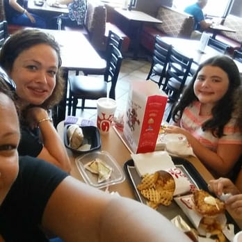 Chick-fil-A - Family visiting from NYC and enjoying their first dining experience. - Fast Food Near Me - Goldsboro, North Carolina Chick-fil-A - Family visiting from NYC and enjoying their first dining experience. - Fast Food Near Me - Goldsboro, North Carolina