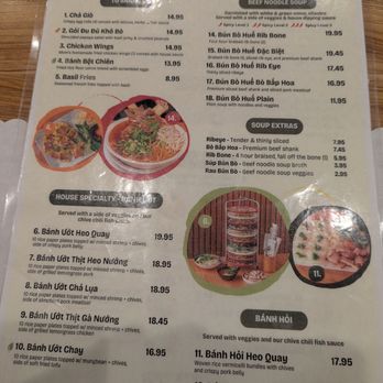 Quan Nhii - Menu front - Vietnamese Near Me - Westminster, California Quan Nhii - Menu front - Vietnamese Near Me - Westminster, California