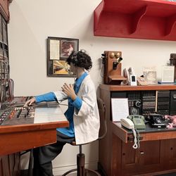 Pioneer Museum - Switchboard and telephones