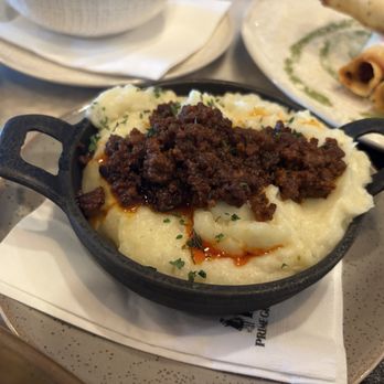 PV'S Prime Grill & Tequila - Chorizo mashed potatoes - New Mexican Cuisine Near Me - Rancho Cucamonga, California