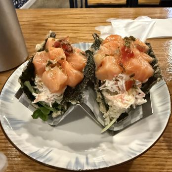 Kaze - Salmon tacos - Sushi Bars Near Me - Mississauga, Ontario Kaze - Salmon tacos - Sushi Bars Near Me - Mississauga, Ontario