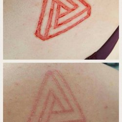 717 Tattoo - Cutting fresh and healed, done at 717 Tattoo in Harrisburg,Pa