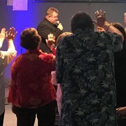 Rock Solid Church - Valley Campus altar call.