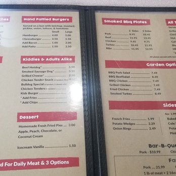 Shaw's BBQ - the menu and prices - Barbeque Near Me - Ashville, Alabama Shaw's BBQ - the menu and prices - Barbeque Near Me - Ashville, Alabama