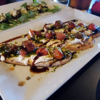 Cork & Fork - Goat cheese bruschetta - New American Near Me - Indio, California