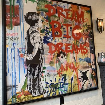 Roman Inn - Art work inside - Pizza Near Me - Englewood, New Jersey