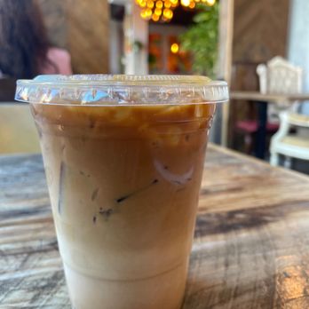 Foreigner - One dirty chai latte with oat milk to go! - Breakfast & Brunch Near Me - San Mateo, California Foreigner - One dirty chai latte with oat milk to go! - Breakfast & Brunch Near Me - San Mateo, California