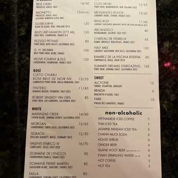 The Pig & The Lady - Wine Menu - Vietnamese Near Me - Honolulu, Hawaii The Pig & The Lady - Wine Menu - Vietnamese Near Me - Honolulu, Hawaii