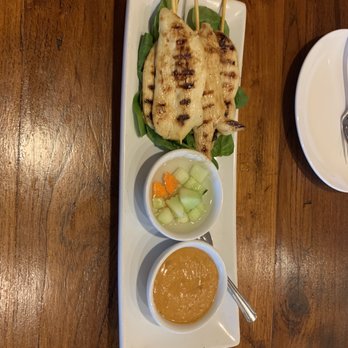 Bangkok Square - Chicken satay - Thai Near Me - Gainesville, Florida Bangkok Square - Chicken satay - Thai Near Me - Gainesville, Florida