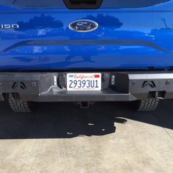 Advanced Trucks - New FabFours rear bumper with sensors integrated. Install by Advanced Trucks. - Auto Customization Near Me - Morgan Hill, California Advanced Trucks - New FabFours rear bumper with sensors integrated. Install by Advanced Trucks. - Auto Customization Near Me - Morgan Hill, California