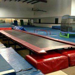 Game Gymnastics & Daycare - Trampoline fun, dodgeball and kickball floor!