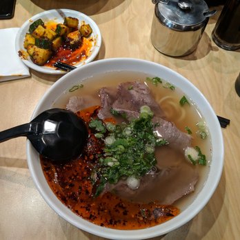 GB Hand-pulled Noodles - Special lanzhou beef noodles (small). - Chinese Near Me - Toronto, Ontario GB Hand-pulled Noodles - Special lanzhou beef noodles (small). - Chinese Near Me - Toronto, Ontario