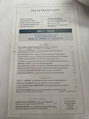 Menu photo 6 Gulfstream Cafe Garden City, SC Menu photo 6 Gulfstream Cafe Garden City, SC