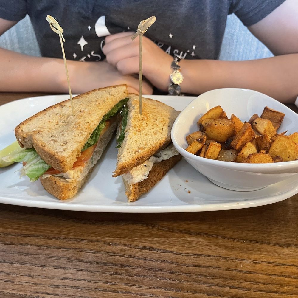 Another Broken Egg Cafe - Classic Chicken Salad Sandwich - Breakfast & Brunch Near Me - Austin, Texas Another Broken Egg Cafe - Classic Chicken Salad Sandwich - Breakfast & Brunch Near Me - Austin, Texas