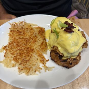 Urban Egg - Chicken & Waffle Benedict - American Near Me - Overland Park, Kansas Urban Egg - Chicken & Waffle Benedict - American Near Me - Overland Park, Kansas