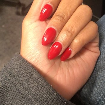 MC Prime Nails Studio - Almond shaped, short acrylics, full set - Nail Salons Near Me - Brooklyn, New York MC Prime Nails Studio - Almond shaped, short acrylics, full set - Nail Salons Near Me - Brooklyn, New York