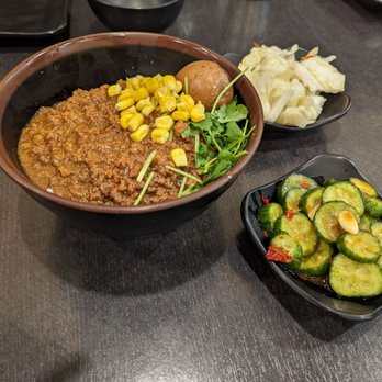 A & J Restaurant - Minced pork on rice ($12.95), Cucumber salad ($3.75), Pickled cabbage ($3.25) - Taiwanese Near Me - Irvine, California A & J Restaurant - Minced pork on rice ($12.95), Cucumber salad ($3.75), Pickled cabbage ($3.25) - Taiwanese Near Me - Irvine, California