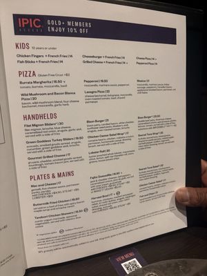 Menu photo 1 IPIC North Miami Beach North Miami Beach, FL Menu photo 1 IPIC North Miami Beach North Miami Beach, FL